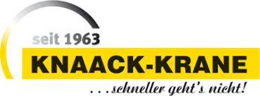 Kranvermietung - Schwertransportlogistik - Knaack-Krane - Logo