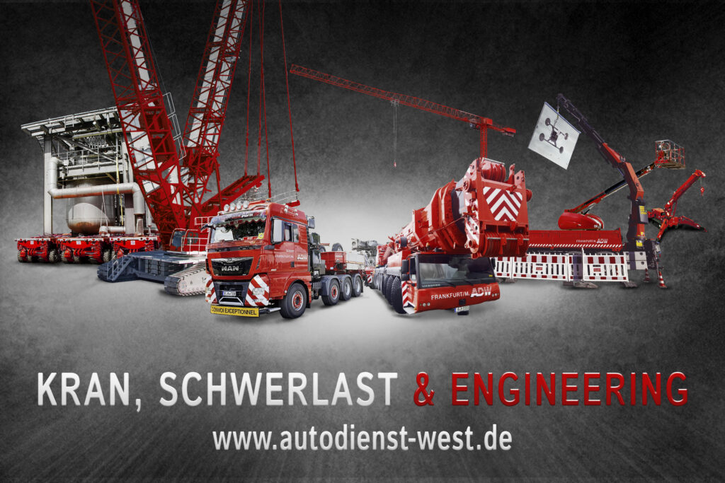 Kran, Schwerlast, Engineering