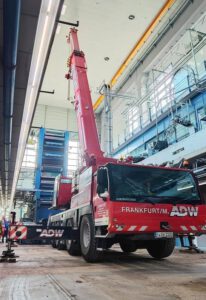 Mobilkran mieten Demontage LTM 1120-4.1 Autodienst West