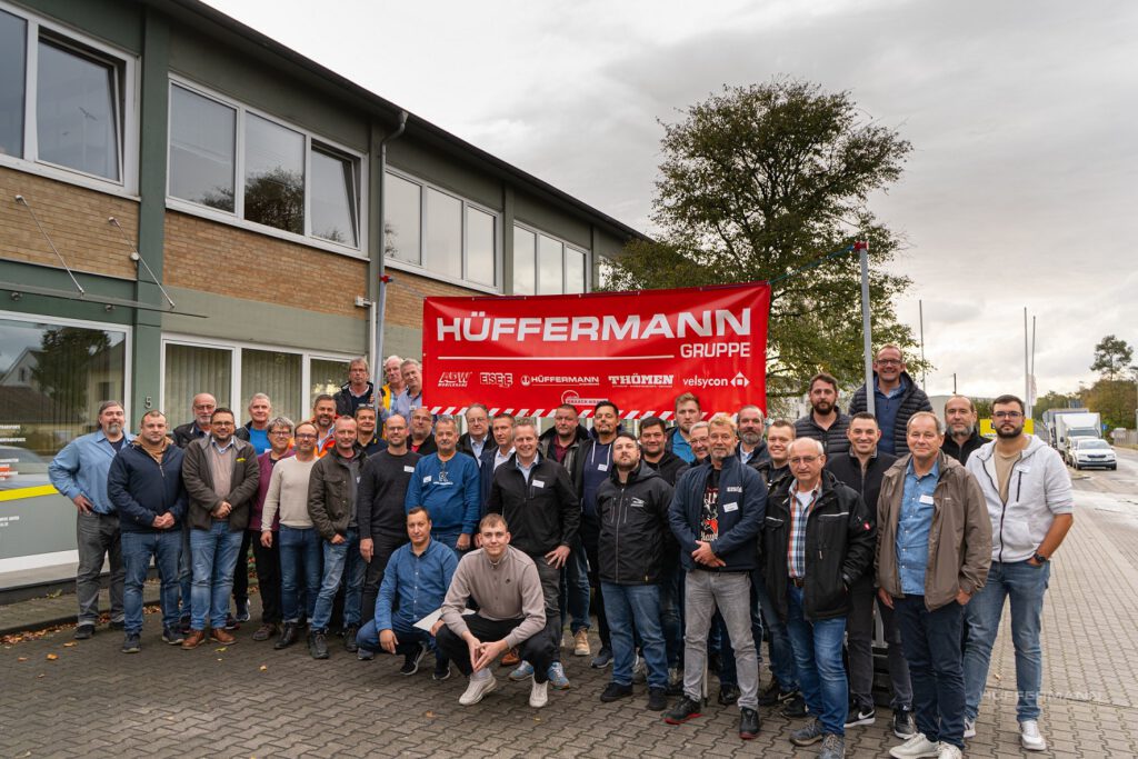 Vertriebsmeeting der Hüffermann Gruppe bei Eisele AG in Maintal
